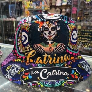 Colorful La Catrina Bucket Hat new hat